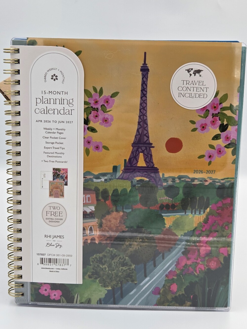 Blue Sky 15 Month Planner 4/2026-6/2027 Nwt